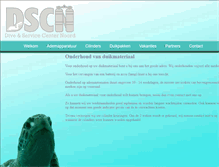 Tablet Screenshot of dscn.nl